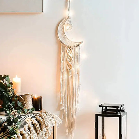 Moonlit Macrame Wall Hanging - Bag-IN-Decor