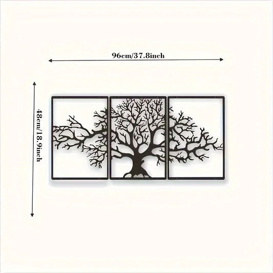 Elegant Tree Metal Wall Decor - Bag-IN-Decor