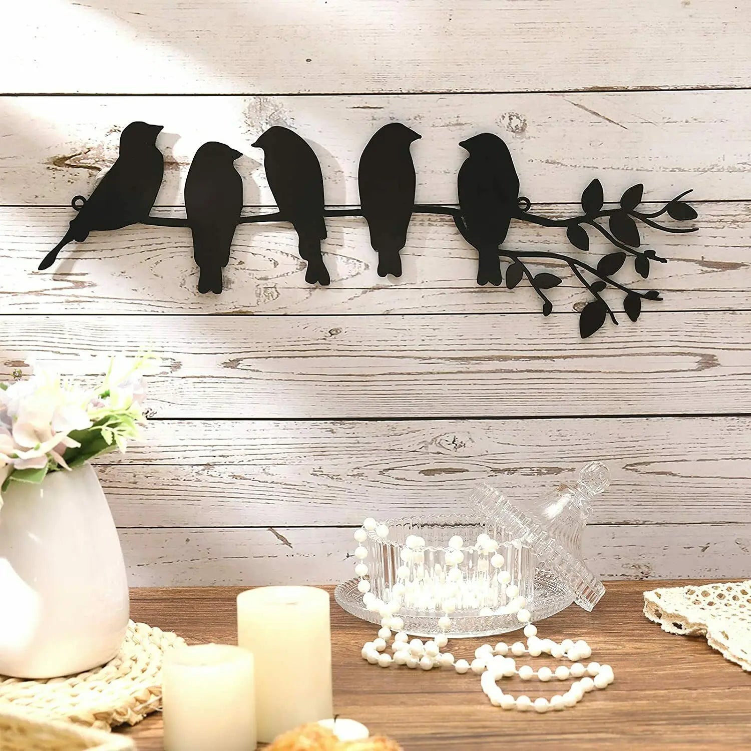 Birds Metal Wall Sticker - Bag-IN-Decor