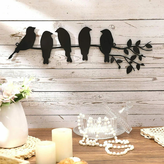 Birds Metal Wall Sticker - Bag-IN-Decor