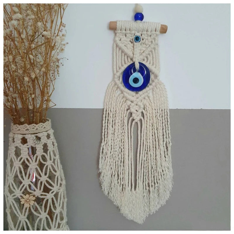 Handmade Evil Eye Wall Hanging - Bag-IN-Decor