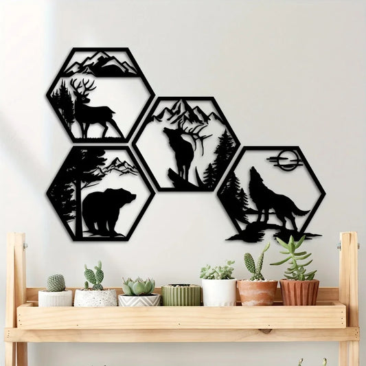 Forest Wildlife Wall Frame - Bag-IN-Decor