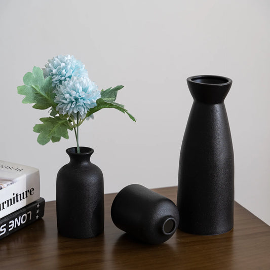 Modern Ceramic Flower Vase Bag-IN-Decor