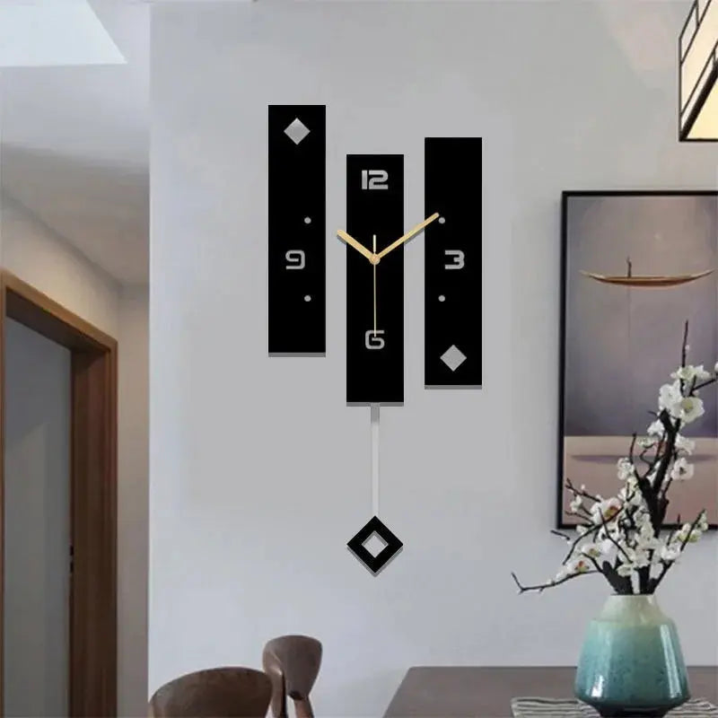 Nordic Modern Large Pendulum Clock - Bag-IN-Decor