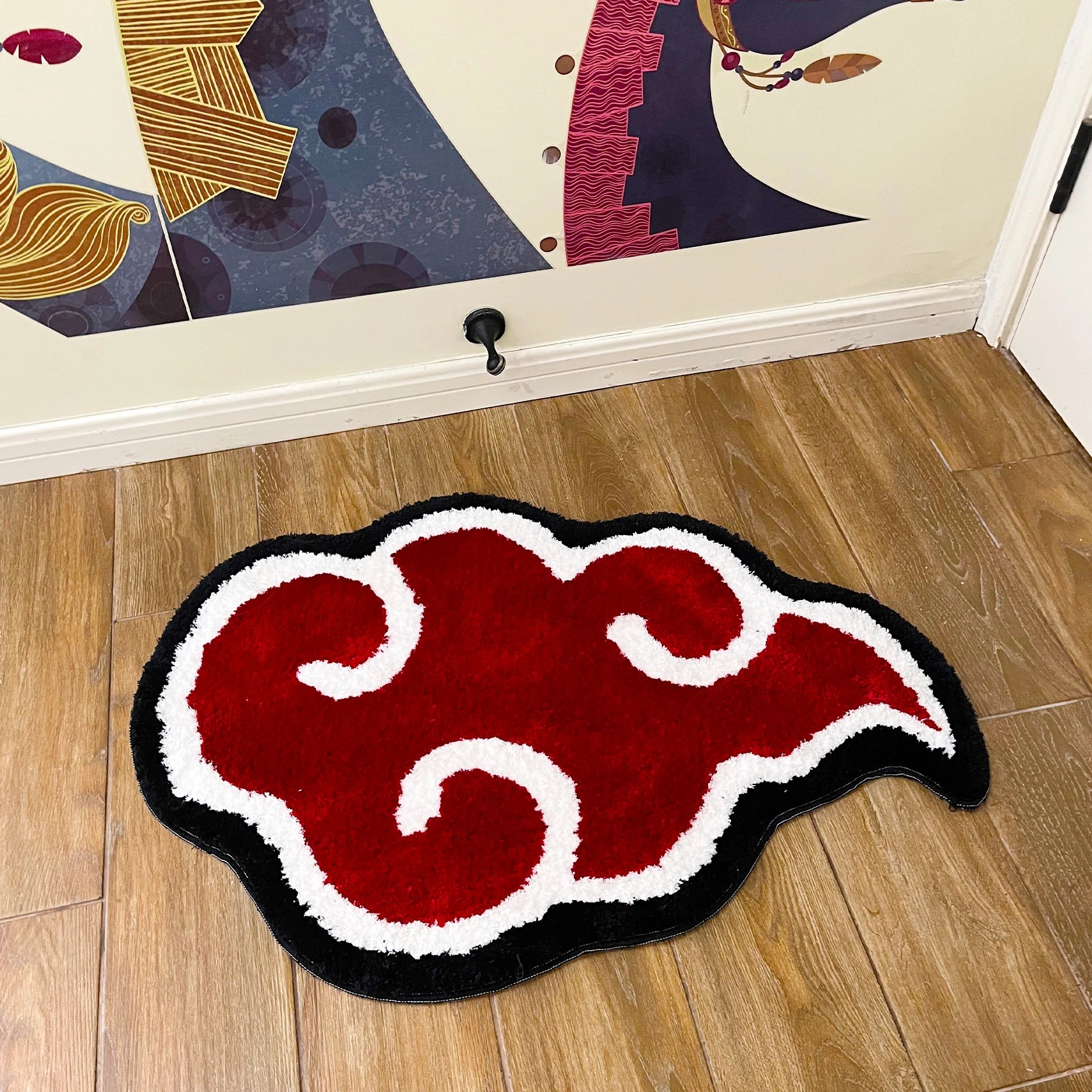 Anime Red Cloud Rug Bag-IN-Decor