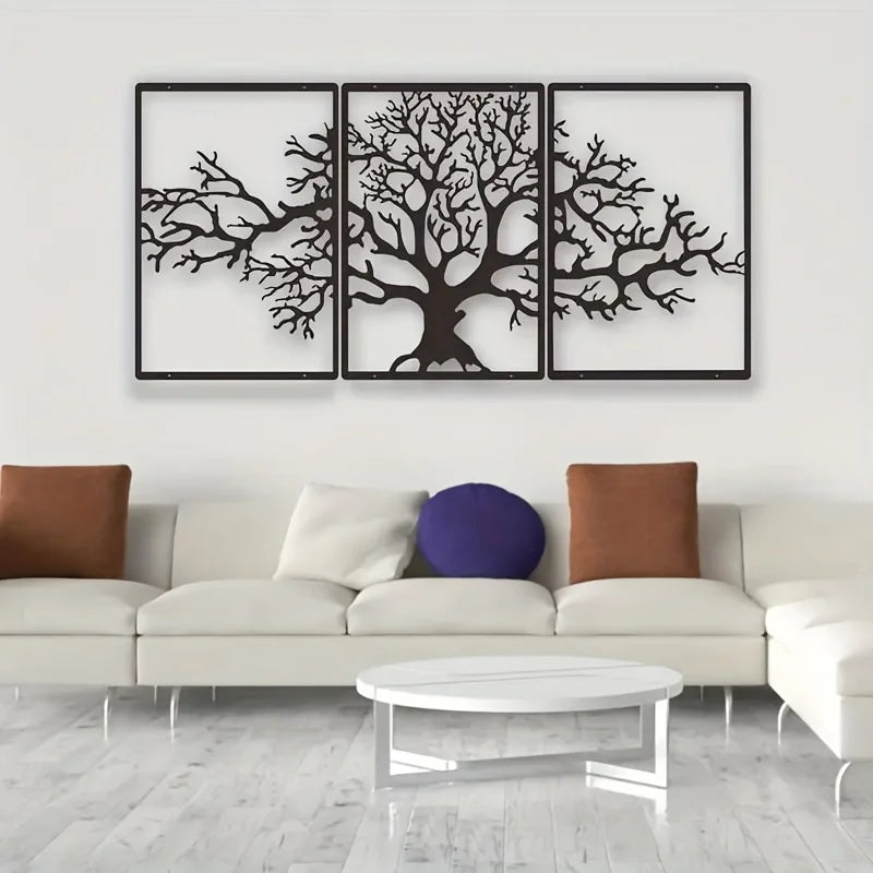 Elegant Tree Metal Wall Decor - Bag-IN-Decor