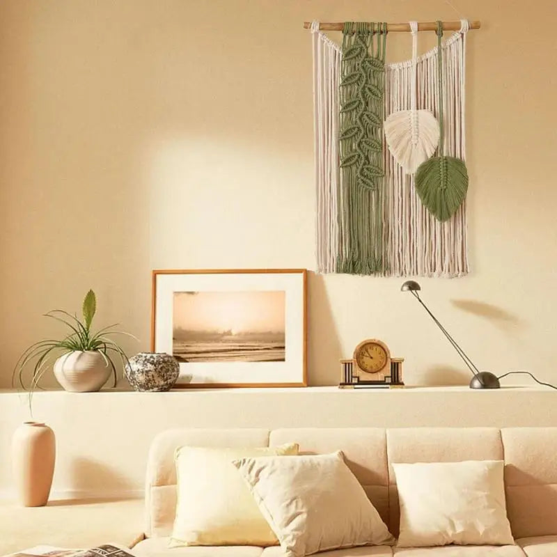 Macramé Woven Wall Hanging - Bag-IN-Decor