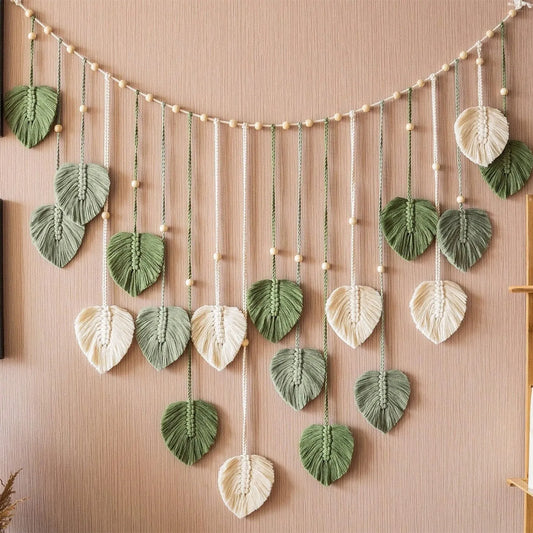 Botanical Leaves Wall Hanging - Bag-IN-Decor