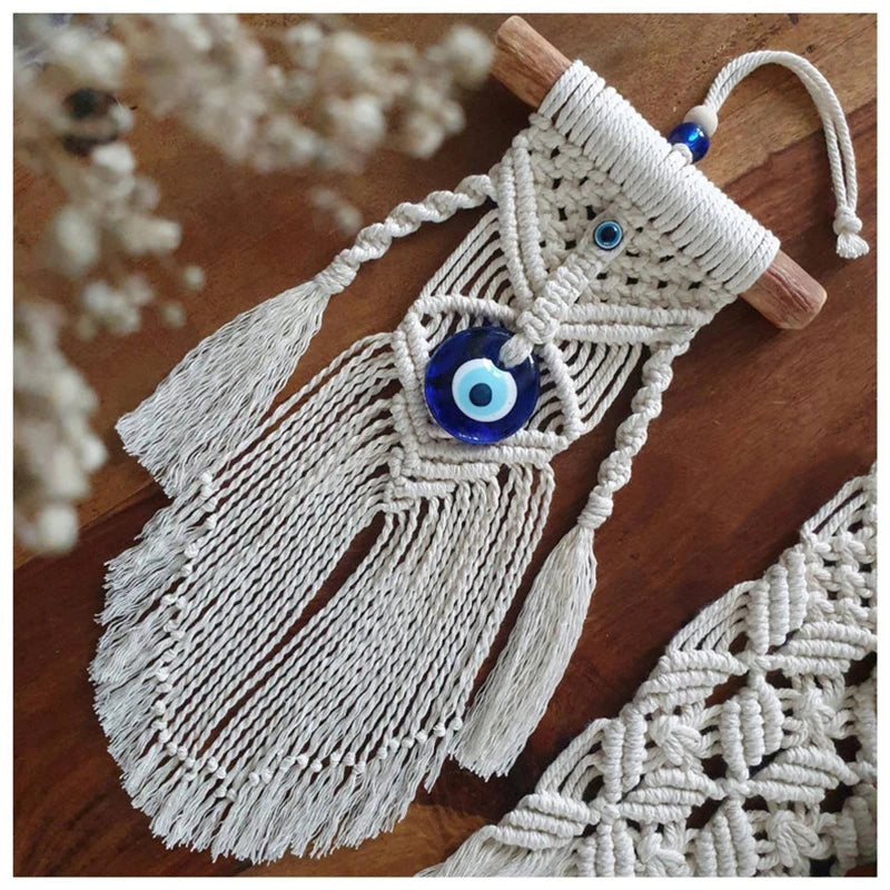 Handmade Evil Eye Wall Hanging - Bag-IN-Decor