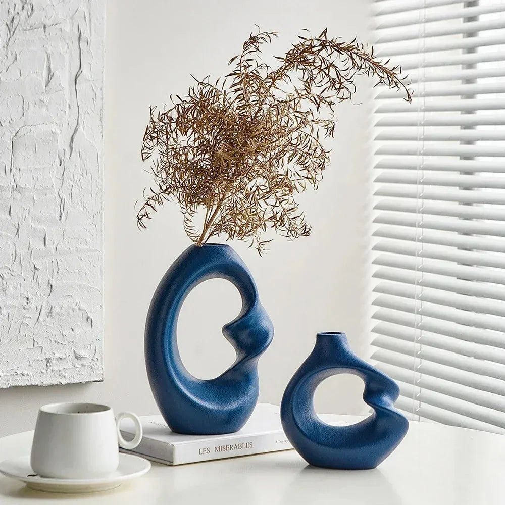 Creative Curved Decorative Vase Bag-IN-Decor