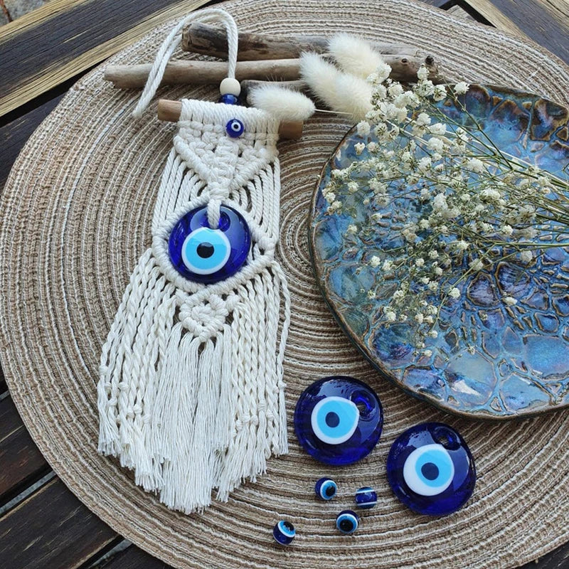 Handmade Evil Eye Wall Hanging - Bag-IN-Decor