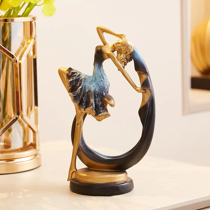 Creative Dancing Girl Sculpture - Bag-IN-Decor