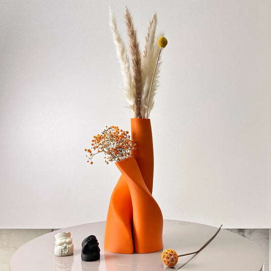 Creative Dried Flower Vase 2-Piece Set