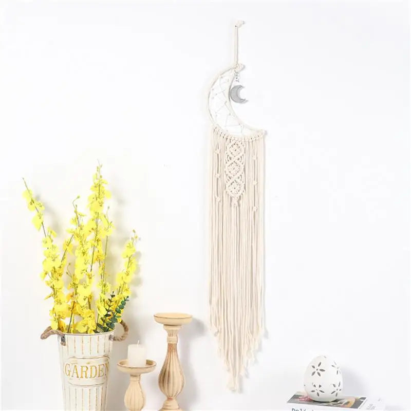 Moonlit Macrame Wall Hanging - Bag-IN-Decor