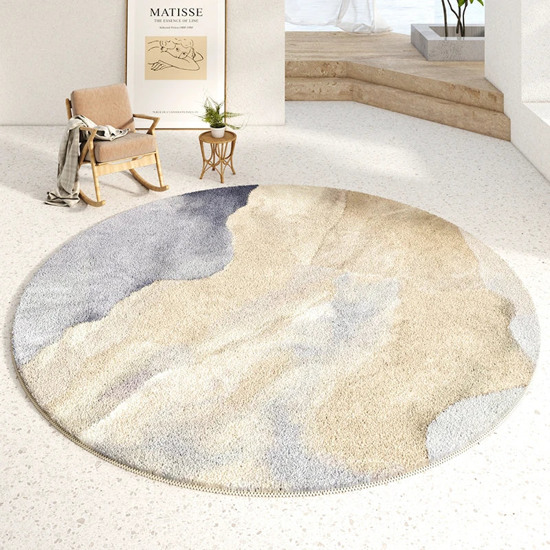 Luxury Minimalist Soft Round Rug Bag-IN-Decor