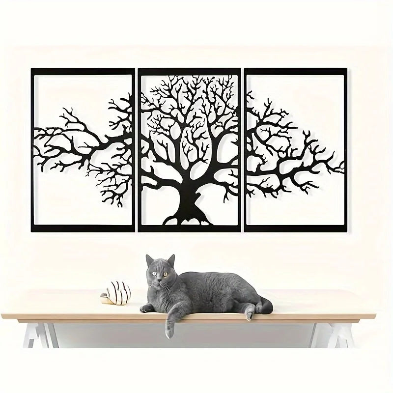 Elegant Tree Metal Wall Decor - Bag-IN-Decor