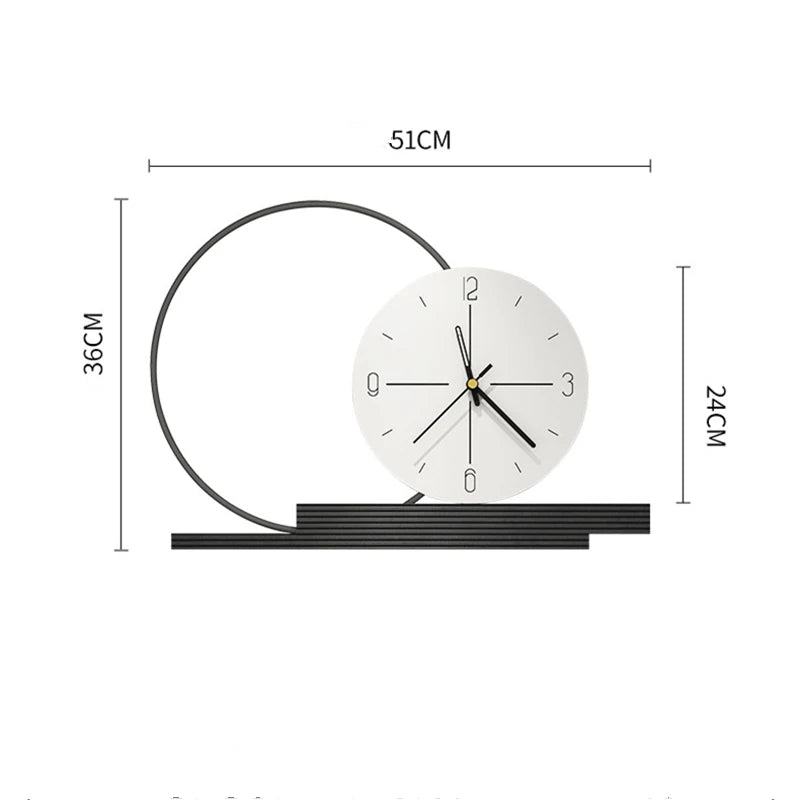 Luxury Nordic Wall Clock Bag-IN-Decor