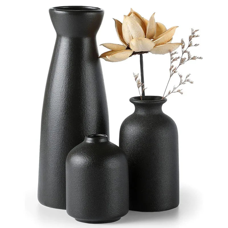 Modern Ceramic Flower Vase Bag-IN-Decor