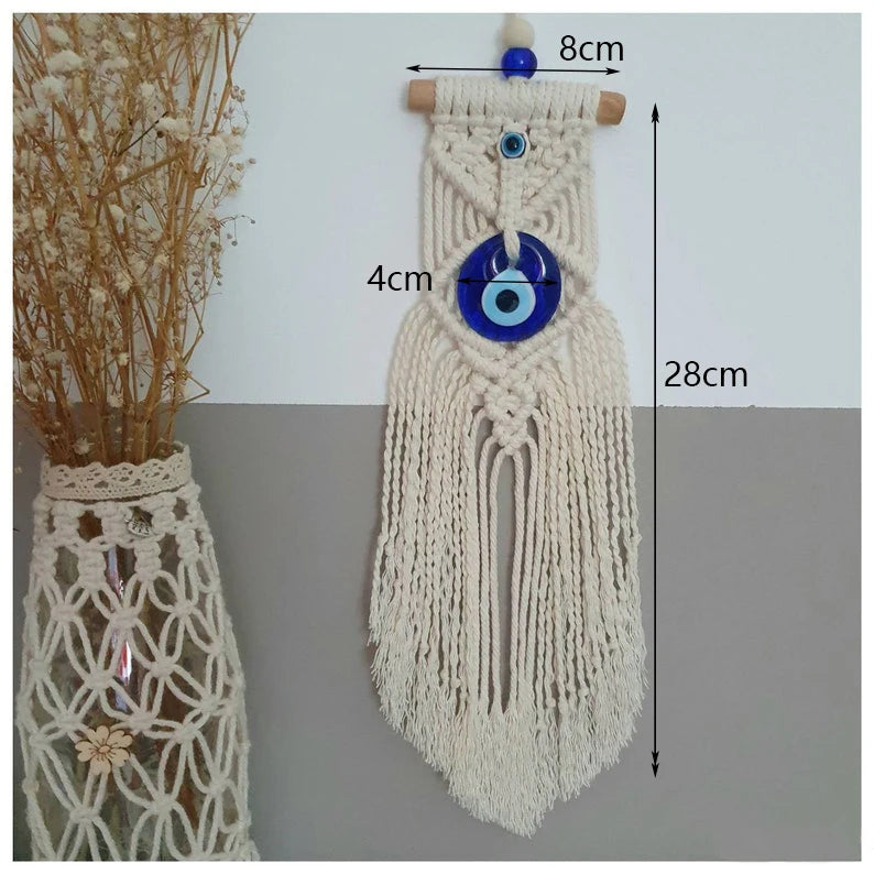 Handmade Evil Eye Wall Hanging - Bag-IN-Decor