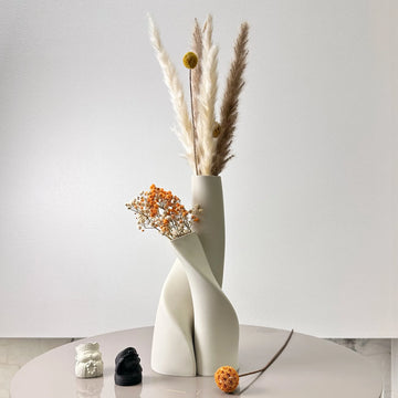 Creative Dried Flower Vase 2-Piece Set