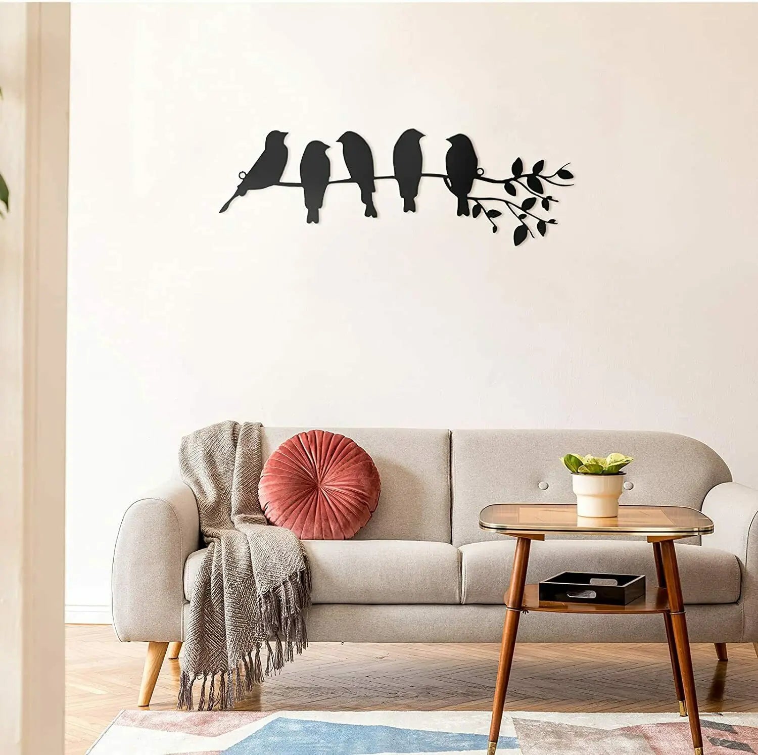 Birds Metal Wall Sticker - Bag-IN-Decor