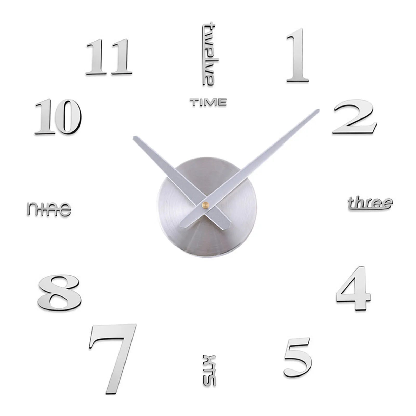 Modern Design 3D Wall Clock Bag-IN-Decor