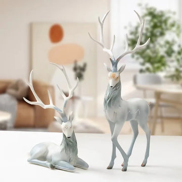 Luxury Reindeer Sculpture Bag-IN-Decor