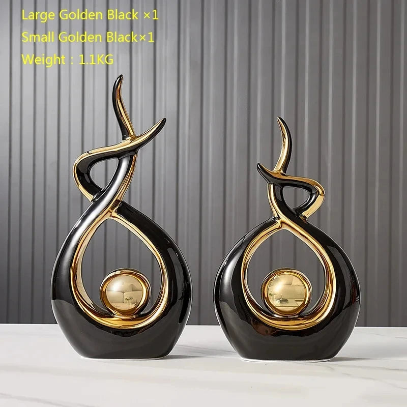 Modern Nordic Sculpture Desk Ornaments
