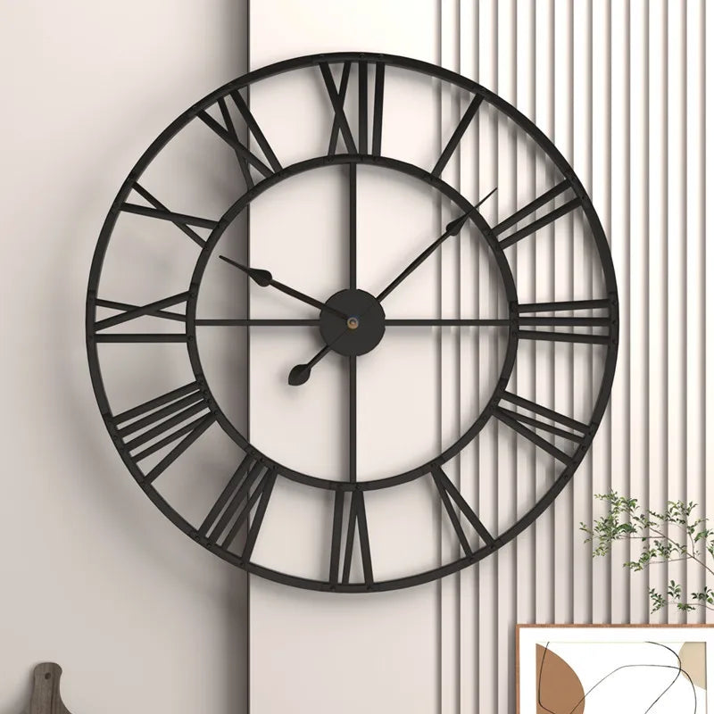 Roman Numeral Retro Wall Clock - Bag-IN-Decor