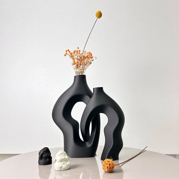 Twisty Artistic Home Decor Vases